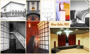 Alvar Aalto's 1925 Workers' house in Jyväskylä. Aalto and his wife Aino travelled in Italy in 1924. Clearly inspired by the Italian Renaissance palaces, the Workers' house reflects the Nordic Classicism but also Art Deco influences. /Photos: Alvar Aalto museum